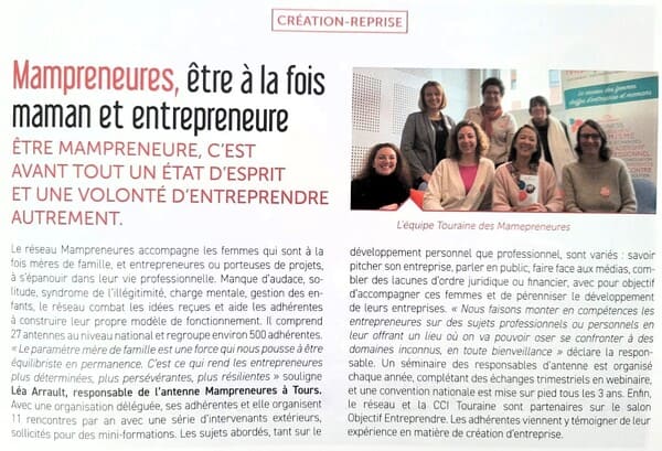 Photo de Aurore Lorcet, au sein du réseau Mampreneures, engagée dans la sororité et le soutien aux femmes en transition professionnelle.