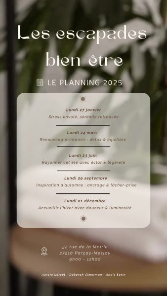 Escapades bien-être à Tours : une matinée pour se faire chouchouter grâce à 3 ateliers complémentaires et personnalisés